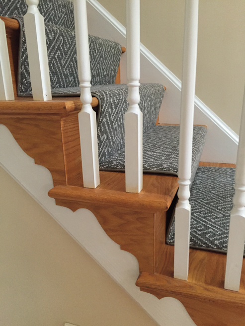 Stairs Worth Staring At: How to Make Stair Treads Beautiful - TerraMai